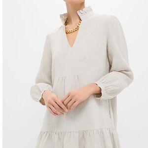 Tuckernuck Cream Long Sleeve Dress